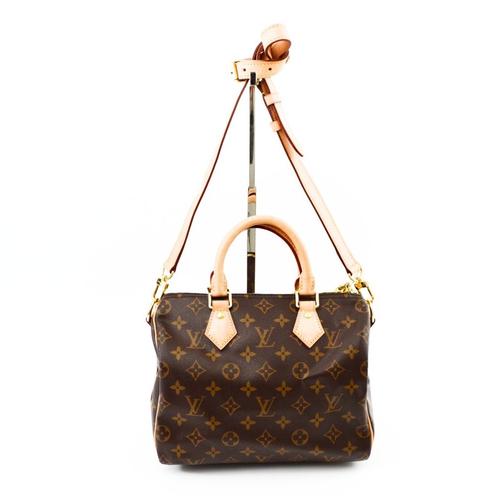 Louis Vuitton Speedy BANDOULIÈRE 25 Monogram Bag #202-56